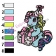 My Little Pony Embroidery Design 02